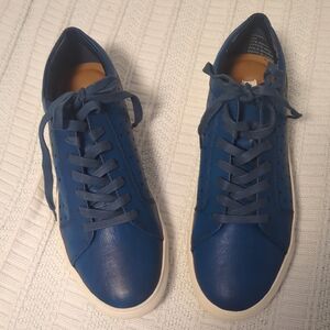 Steve Madden Branlin Sneakers – Vivid Blue & Tan – Vegan Leather – Men’s / 8
